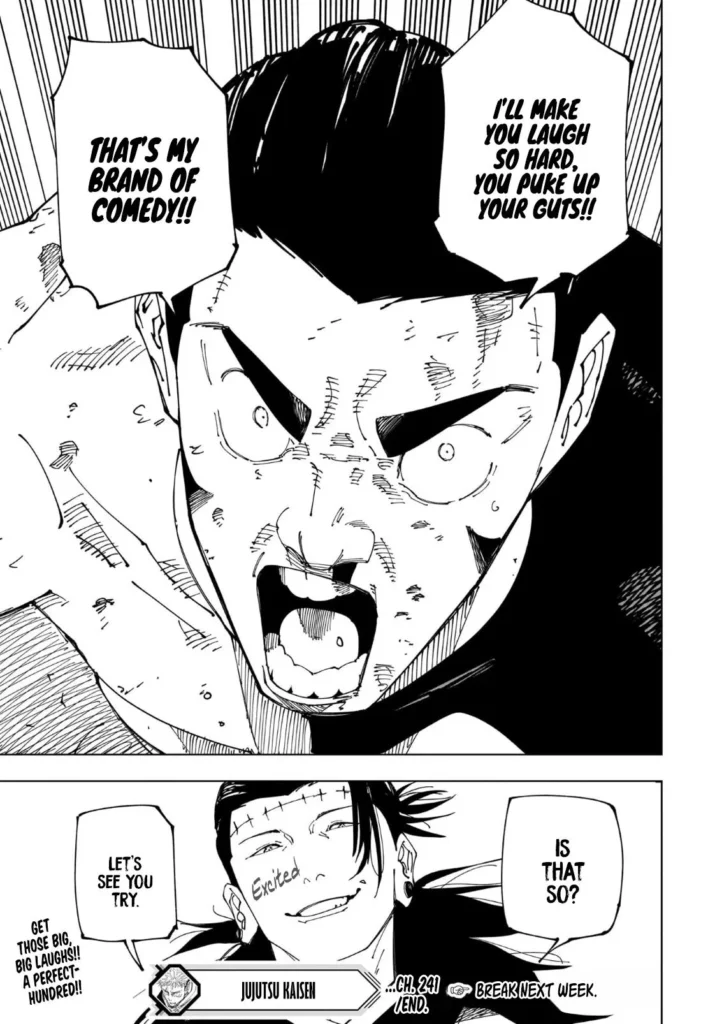 Jujutsu Kaisen Manga Chapter 241