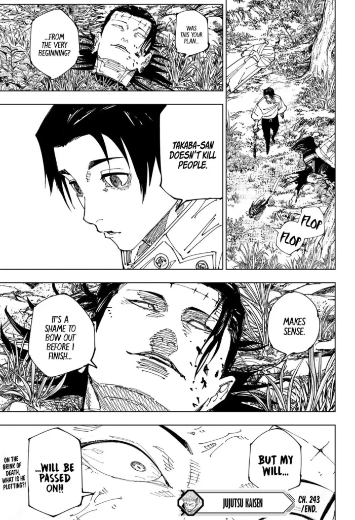 Jujutsu Kaisen Manga Chapter 243