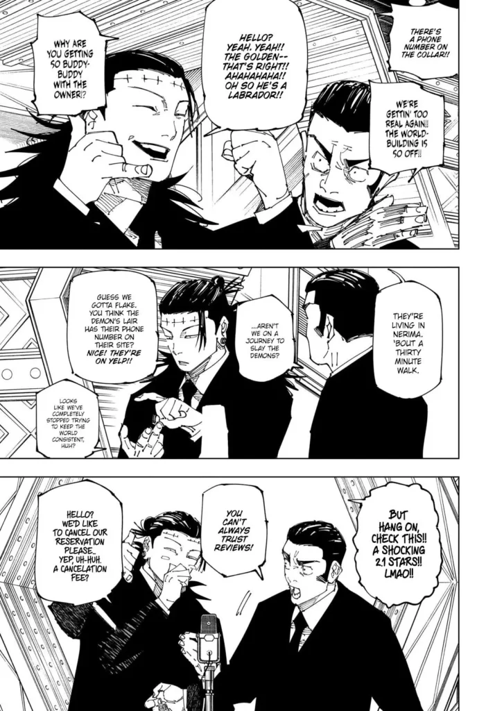 Jujutsu Kaisen Manga Chapter 243