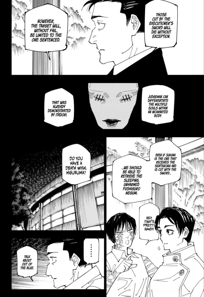 Jujutsu Kaisen Manga Chapter 246