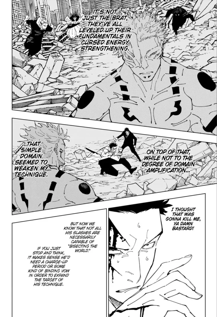 Jujutsu Kaisen Manga Chapter 246