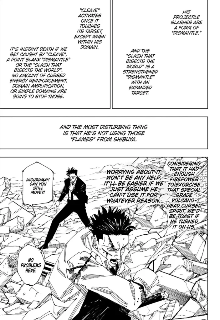 Jujutsu Kaisen Manga Chapter 246