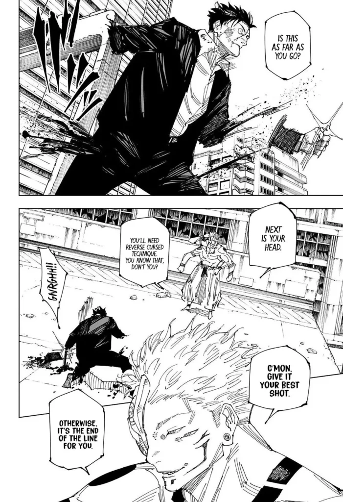 Jujutsu Kaisen Manga Chapter 247