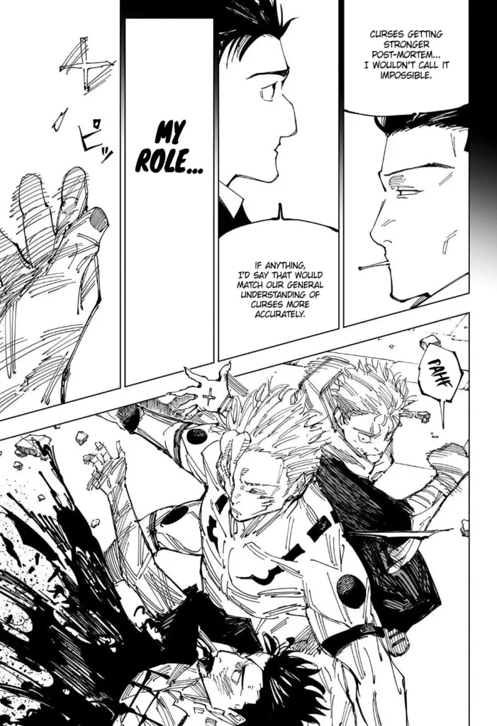 Jujutsu Kaisen Manga Chapter 247