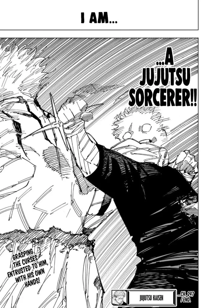 Jujutsu Kaisen Manga Chapter 247