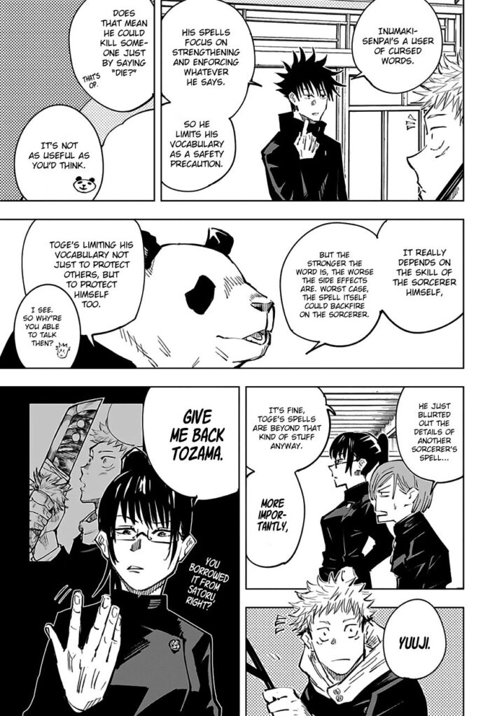 Jujutsu Kaisen Manga Chapter 33