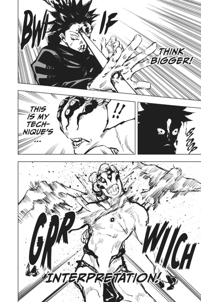 Jujutsu Kaisen Manga Chapter 58