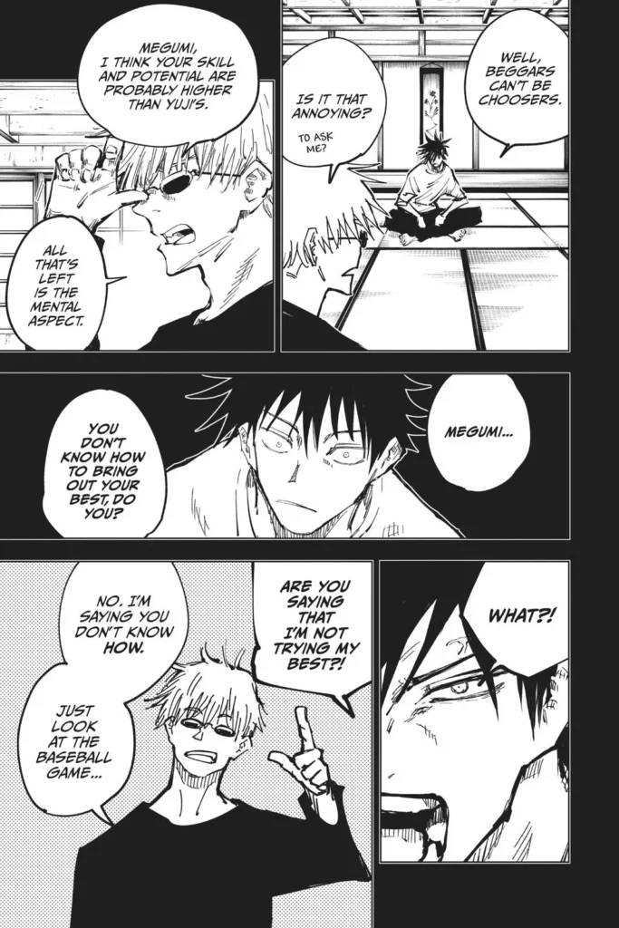 Jujutsu Kaisen Manga Chapter 58