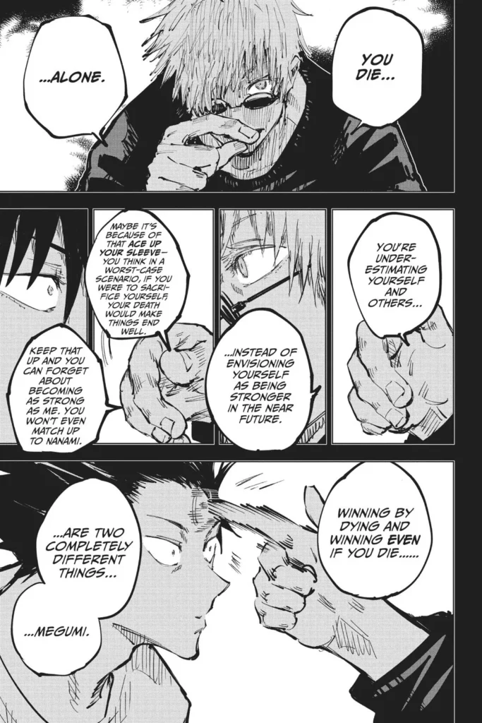Jujutsu Kaisen Manga Chapter 58