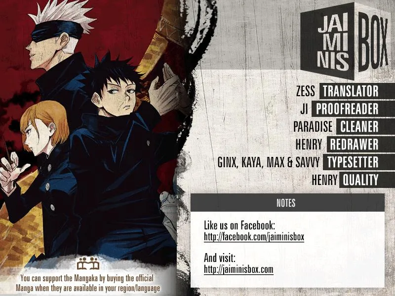 Jujutsu Kaisen Manga Chapter 78