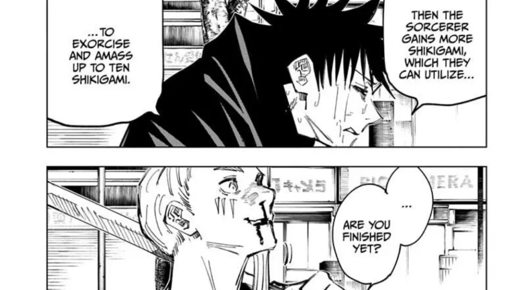 Jujutsu Kaisen Manga Chapter 117