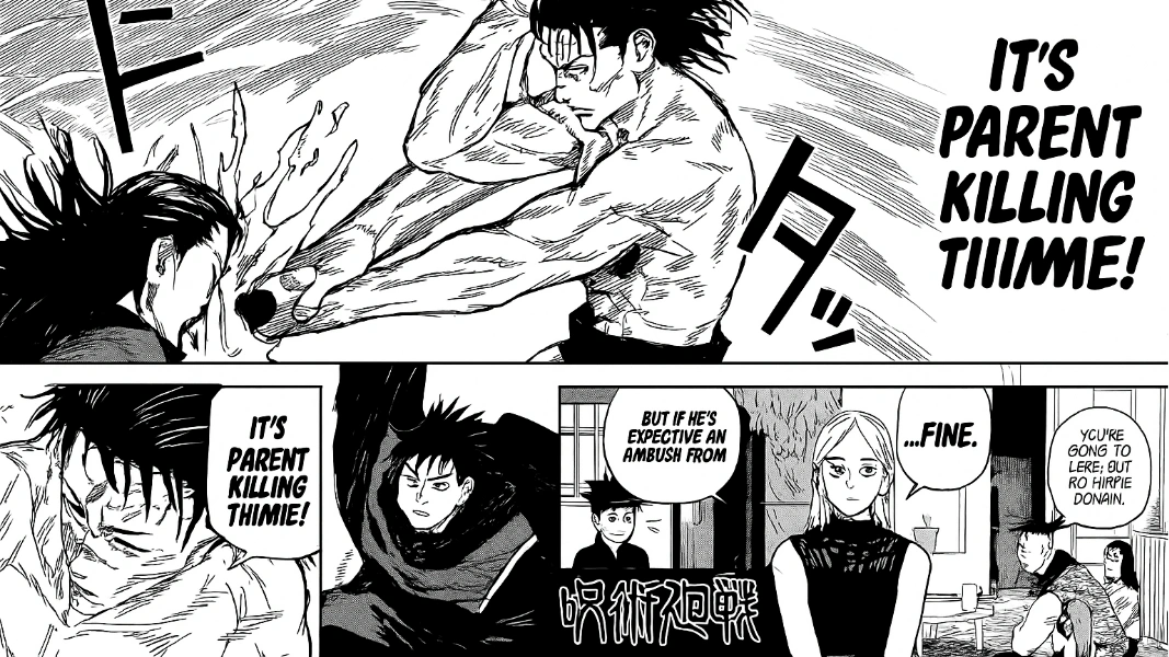 Jujutsu Kaisen Manga Chapter 207