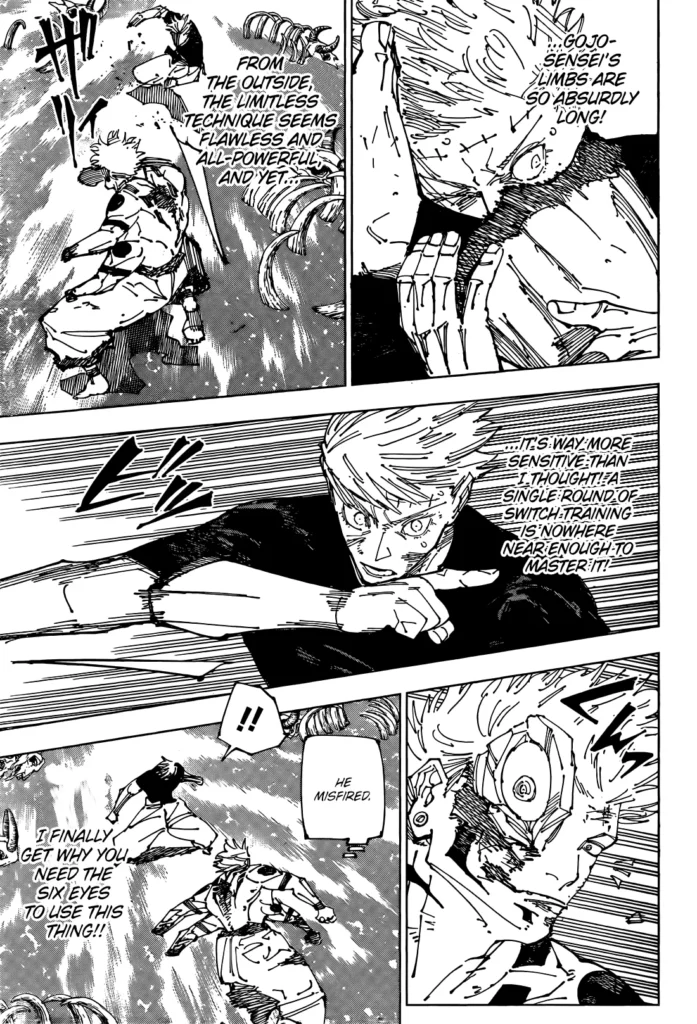Jujutsu Kaisen Manga Chapter 262