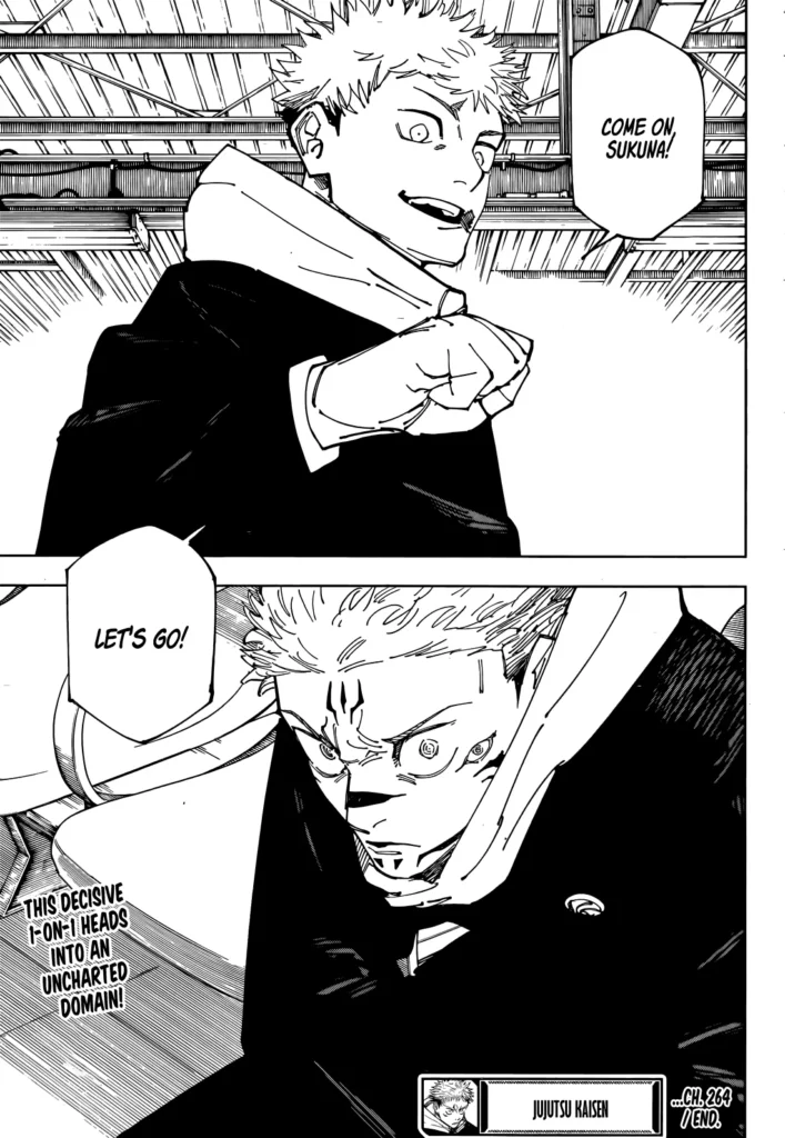 Jujutsu Kaisen Manga Chapter 264