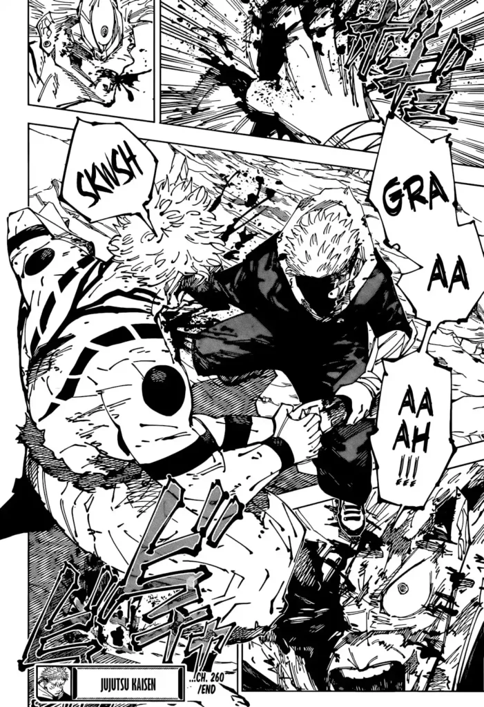 Jujutsu Kaisen Chapter 260