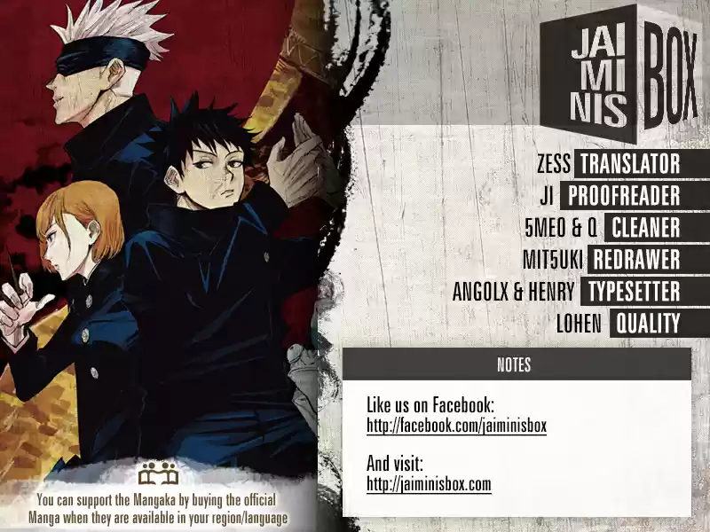 Jujutsu Kaisen Chapter 47