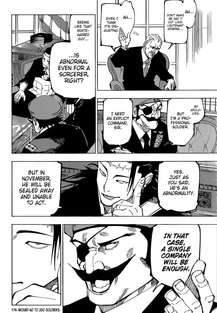 Jujutsu Kaisen Chapter 201