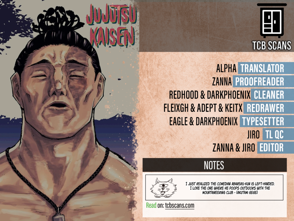 Jujutsu Kaisen Chapter 261
