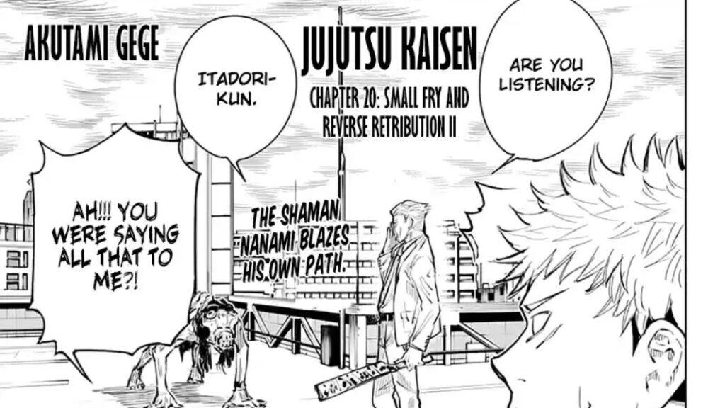 Jujutsu Kaisen Chapter 20