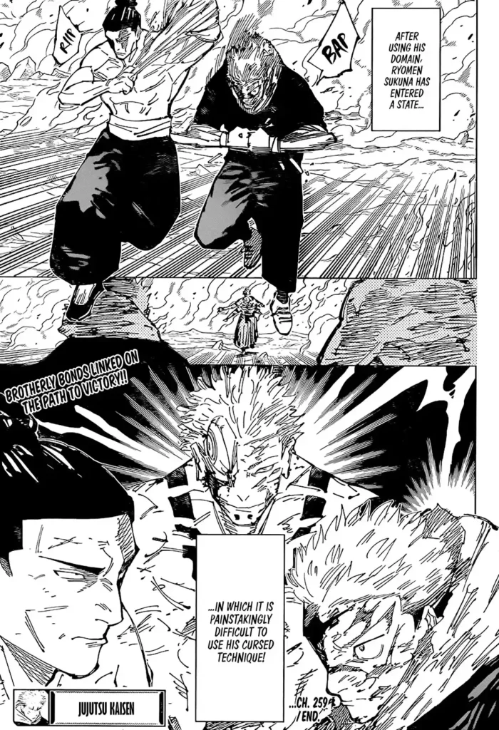 Jujutsu Kaisen Chapter 259