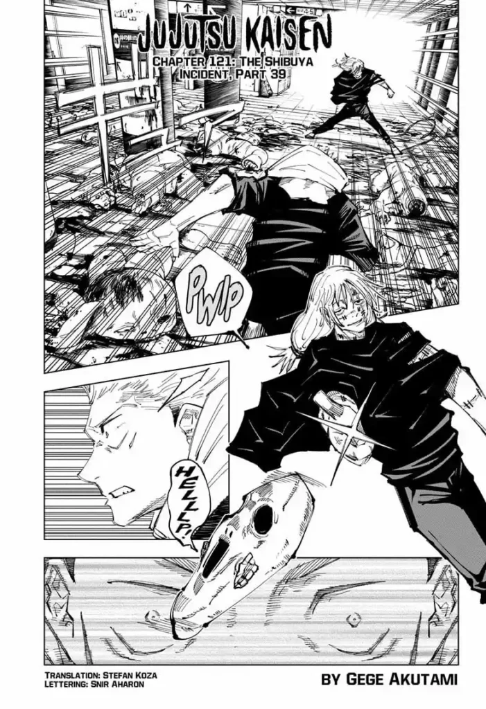 Jujutsu Kaisen Chapter 121