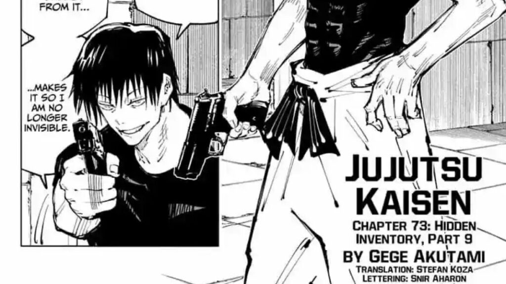 Jujutsu Kaisen Chapter 73