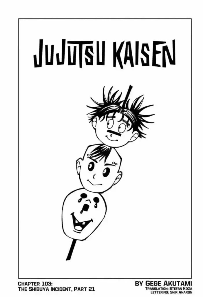 Jujutsu Kaisen Chapter 103
