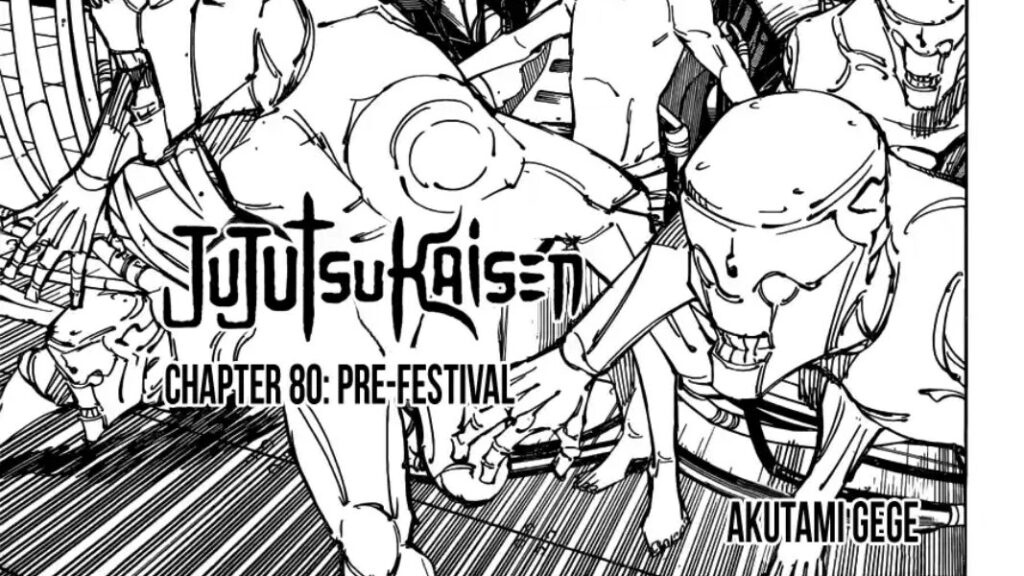 Jujutsu Kaisen Chapter 80