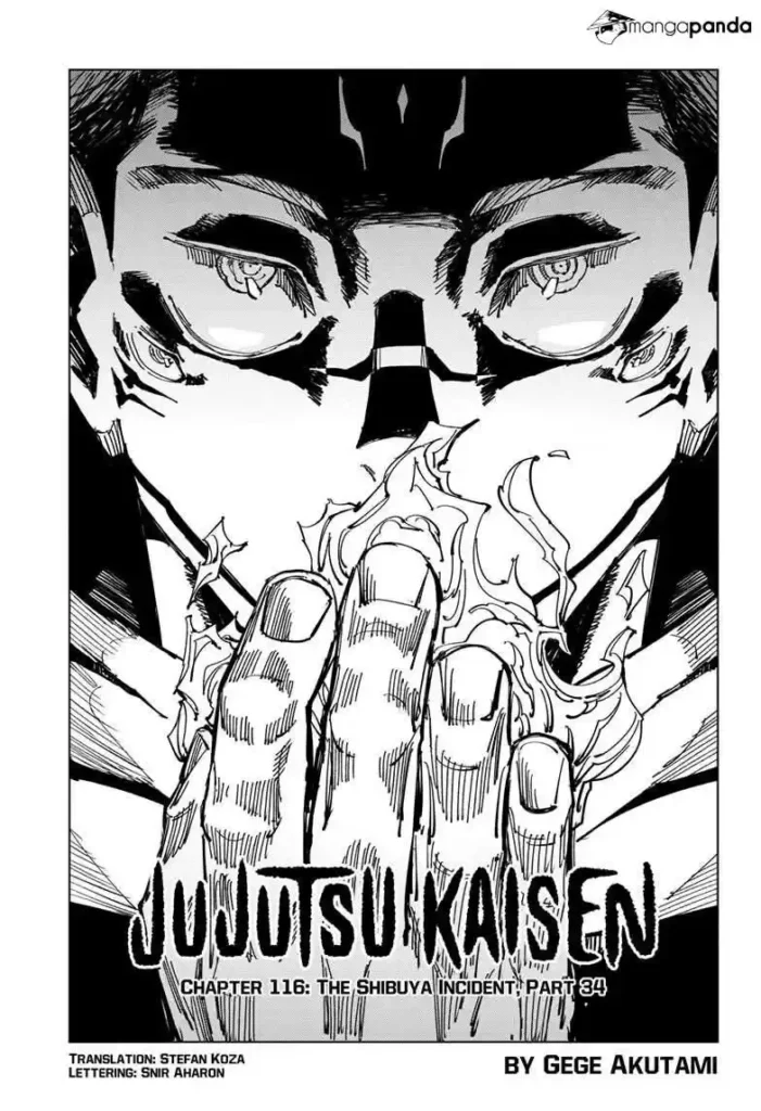 Jujutsu Kaisen Chapter 116