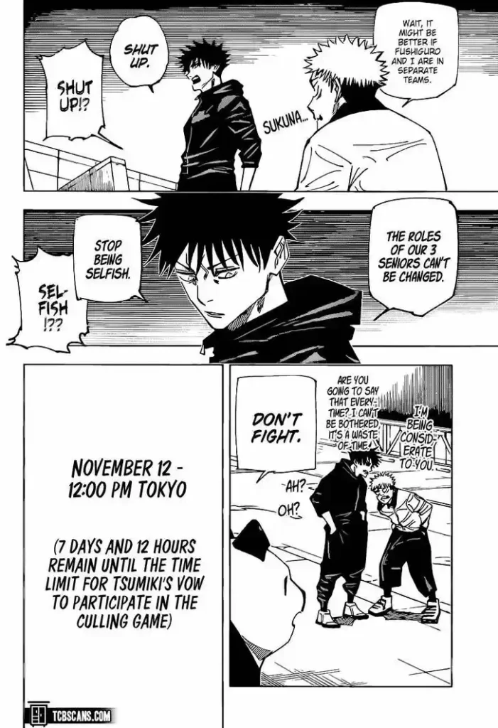 Jujutsu Kaisen Chapter 160