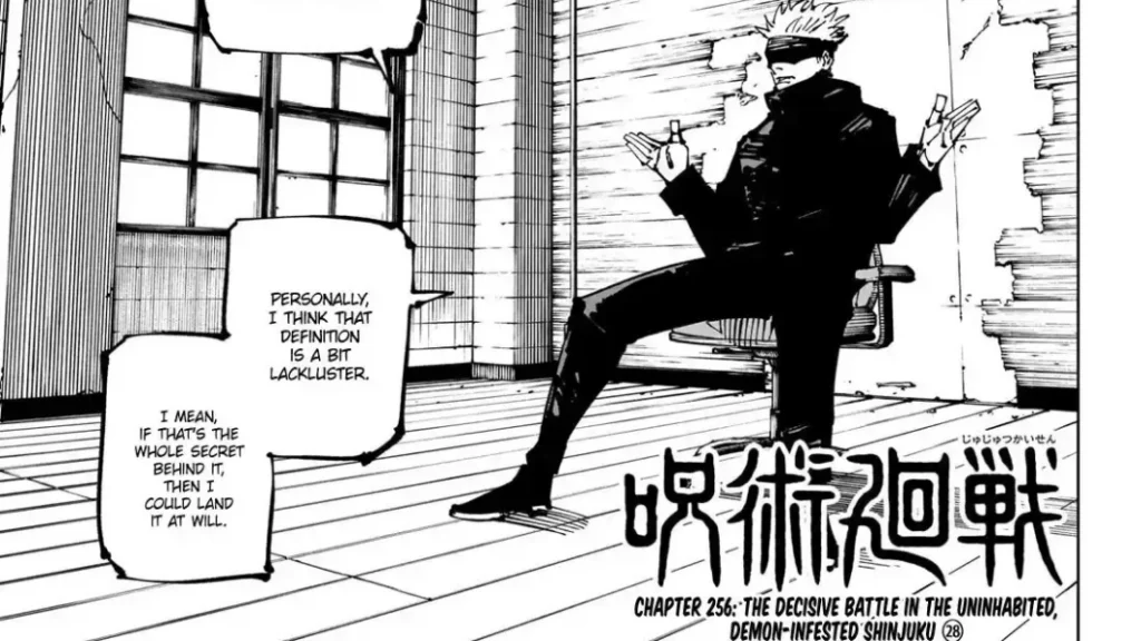 Jujutsu Kaisen Chapter 256