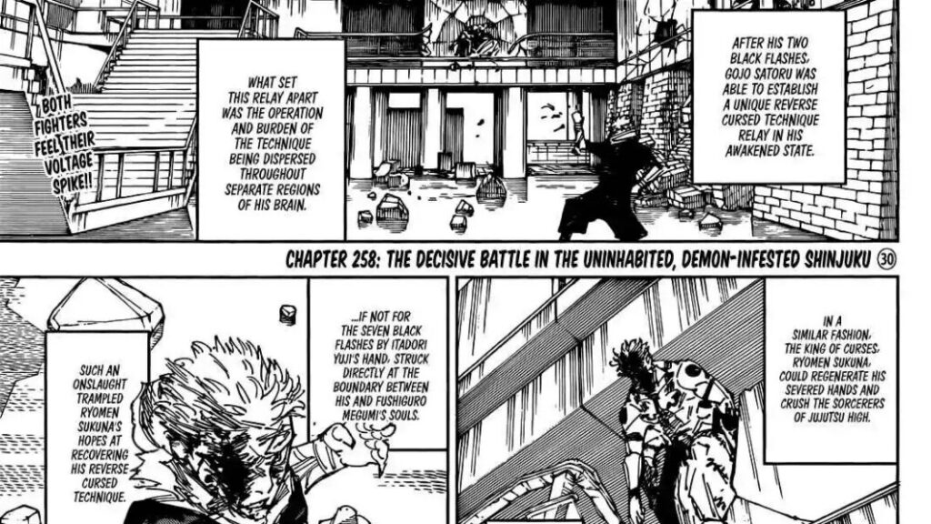 Jujutsu Kaisen Chapter 258