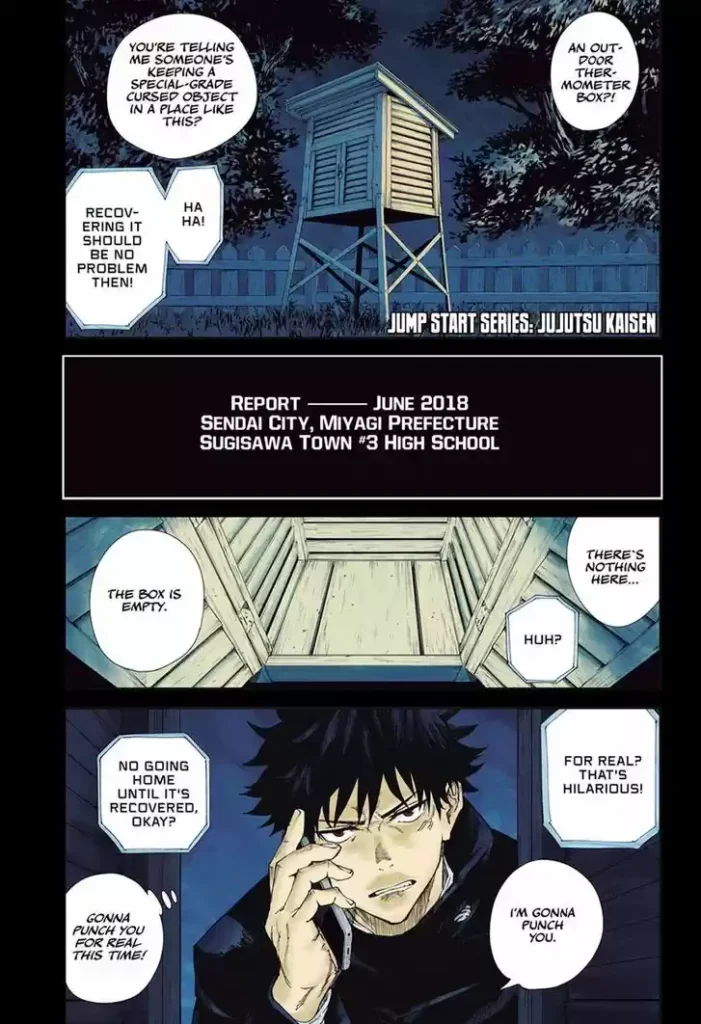 Jujutsu Kaisen Chapter 1