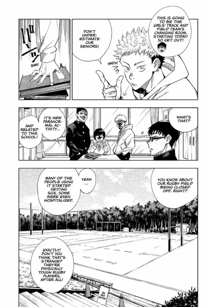 Jujutsu Kaisen Chapter 1
