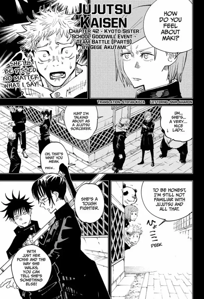 Jujutsu Kaisen Chapter 42