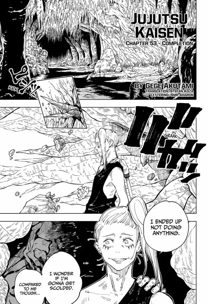 Jujutsu Kaisen Chapter 53