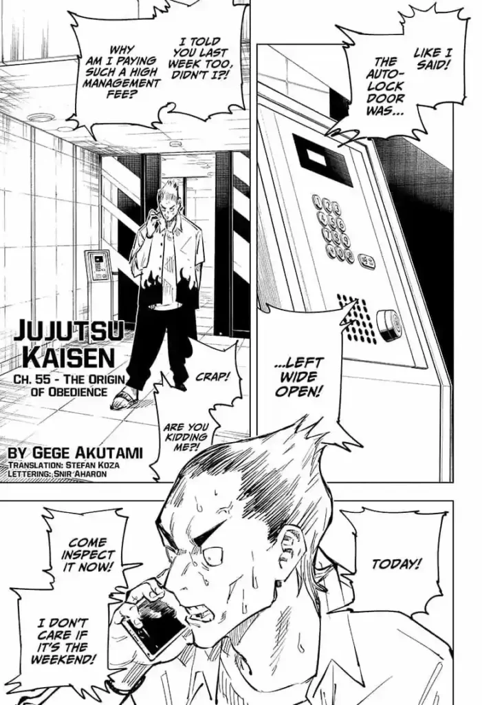 Jujutsu Kaisen Chapter 56