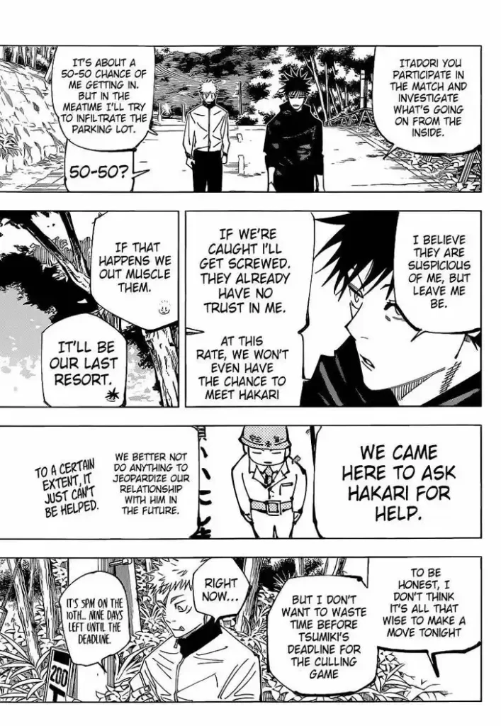 Jujutsu Kaisen Chapter 153