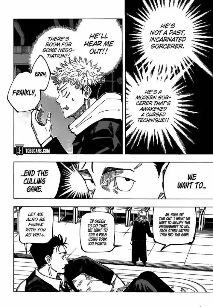 Jujutsu Kaisen Chapter 163
