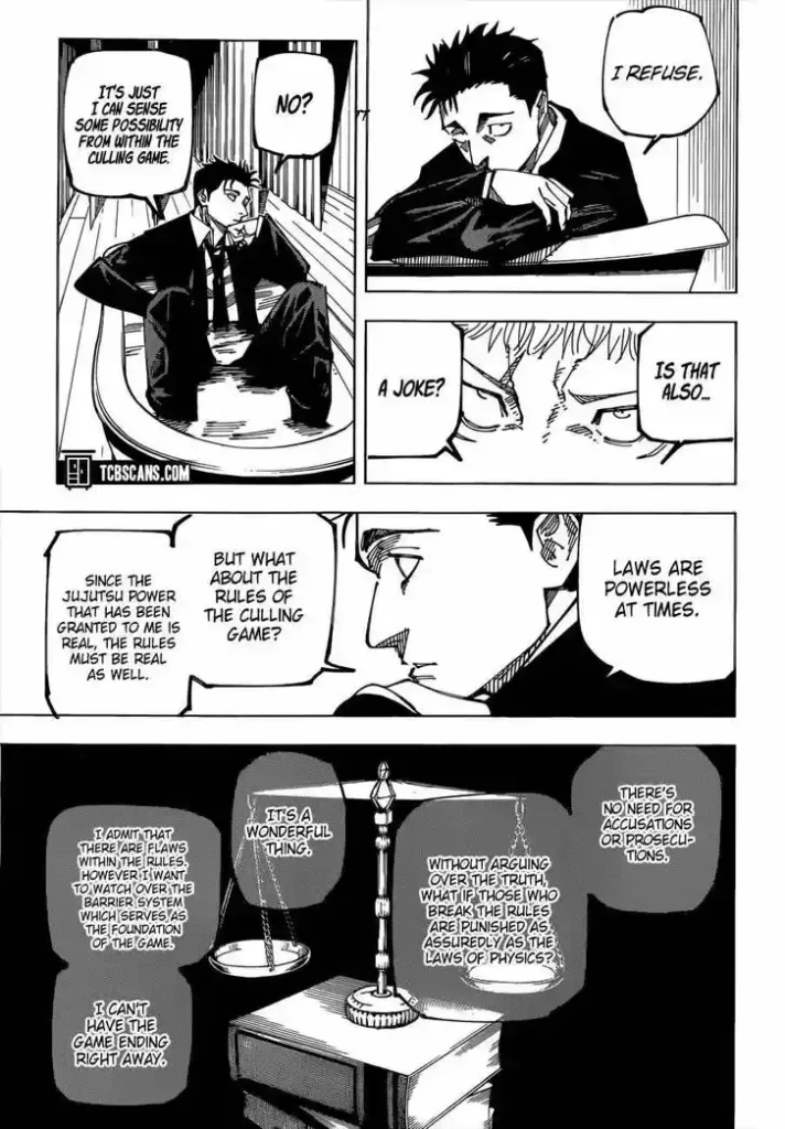 Jujutsu Kaisen Chapter 163