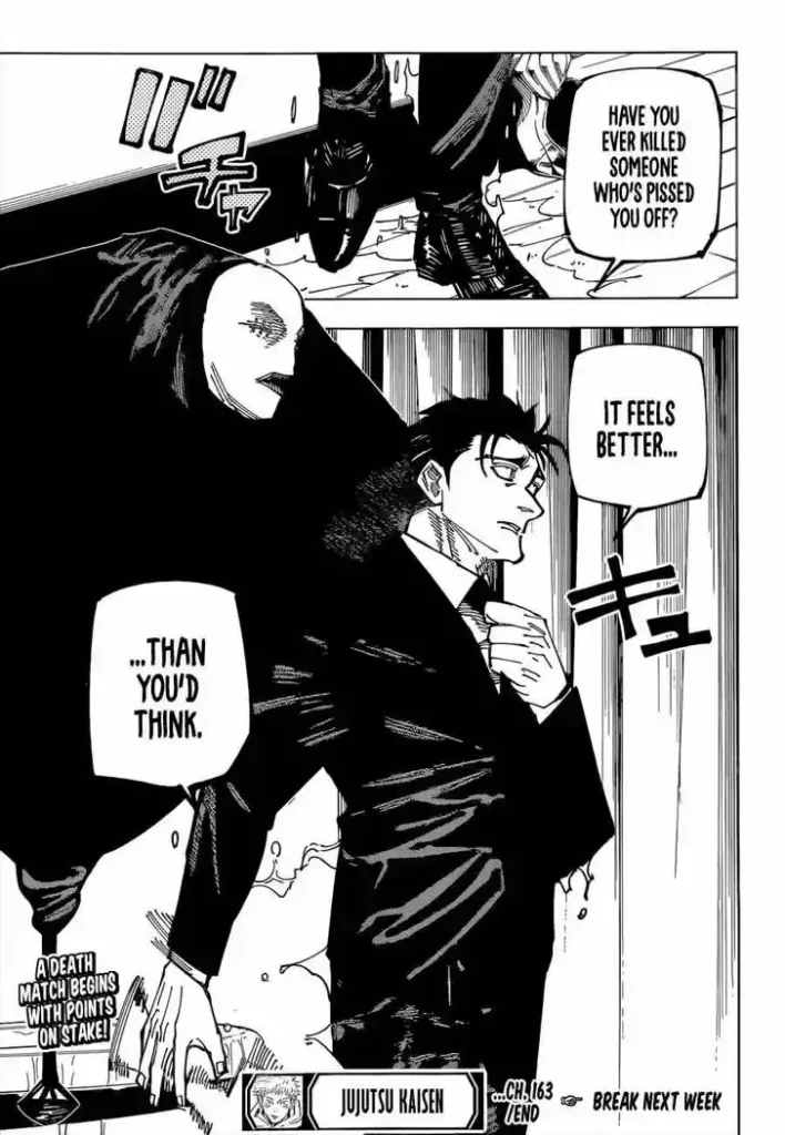 Jujutsu Kaisen Chapter 163