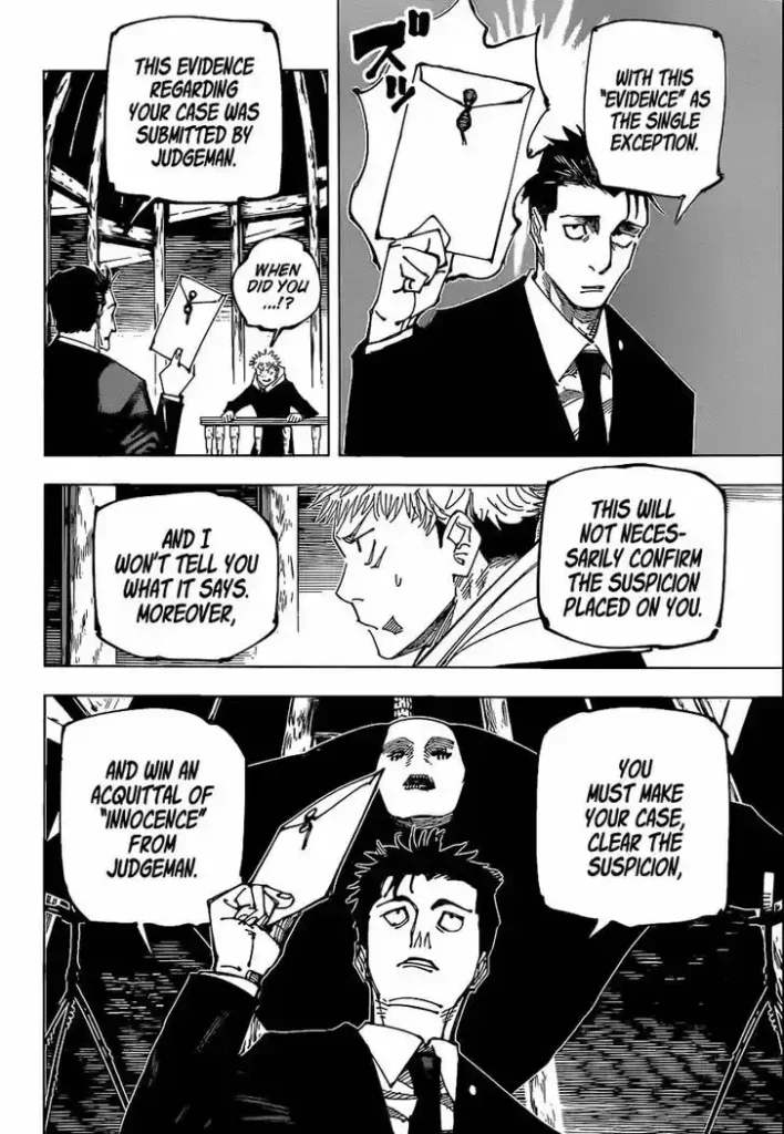 Jujutsu Kaisen Chapter 164