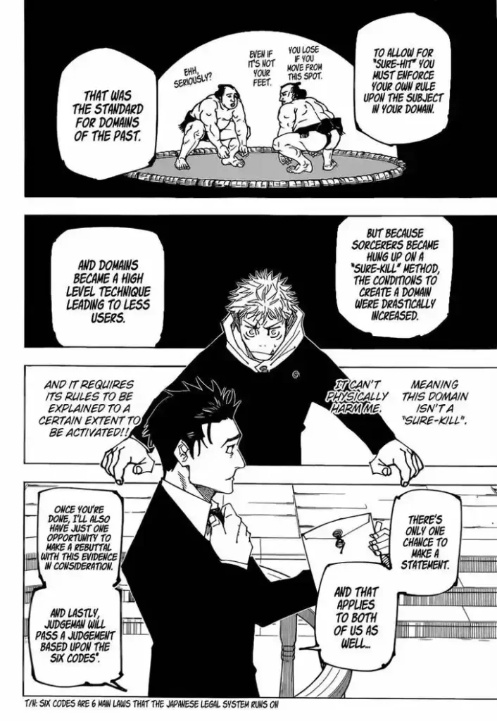 Jujutsu Kaisen Chapter 164