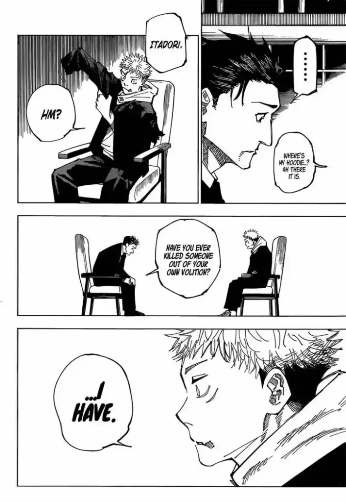 Jujutsu Kaisen Chapter 166