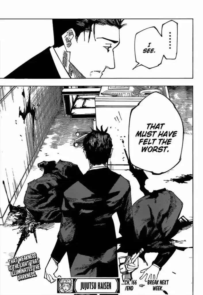 Jujutsu Kaisen Chapter 166