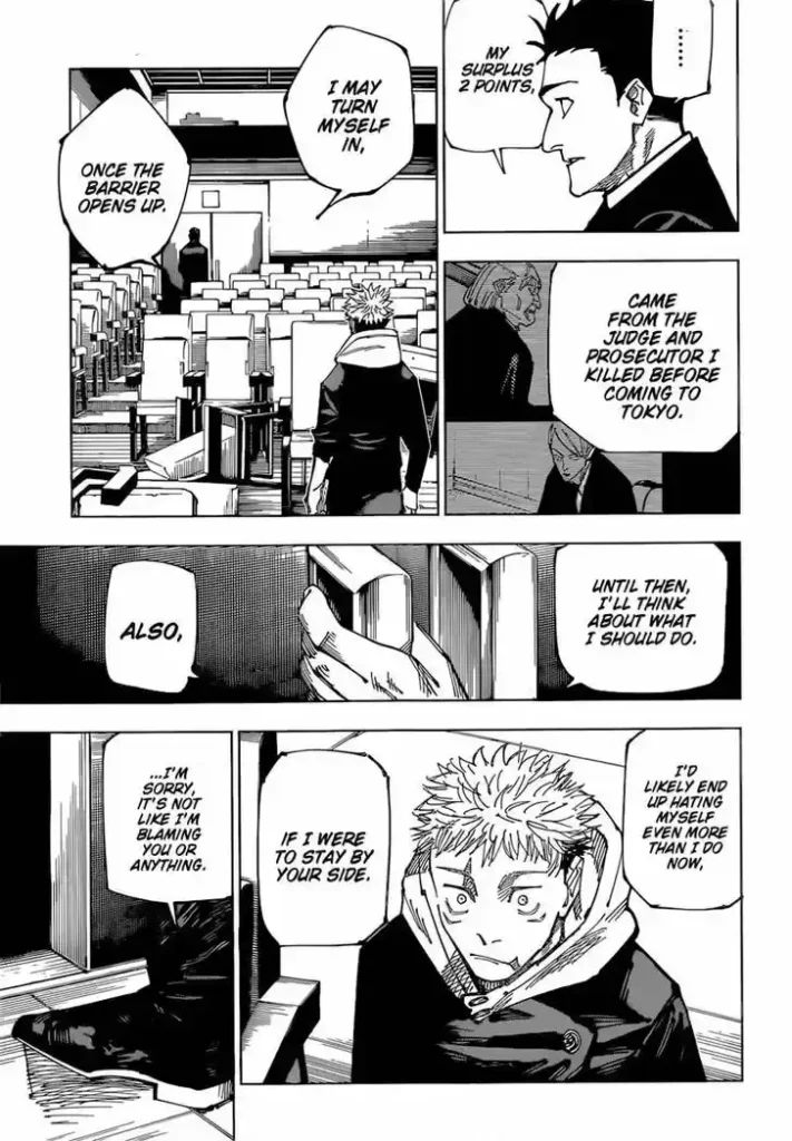 Jujutsu Kaisen Chapter 167