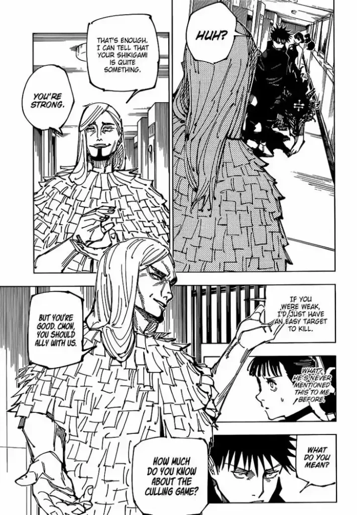 Jujutsu Kaisen Chapter 167