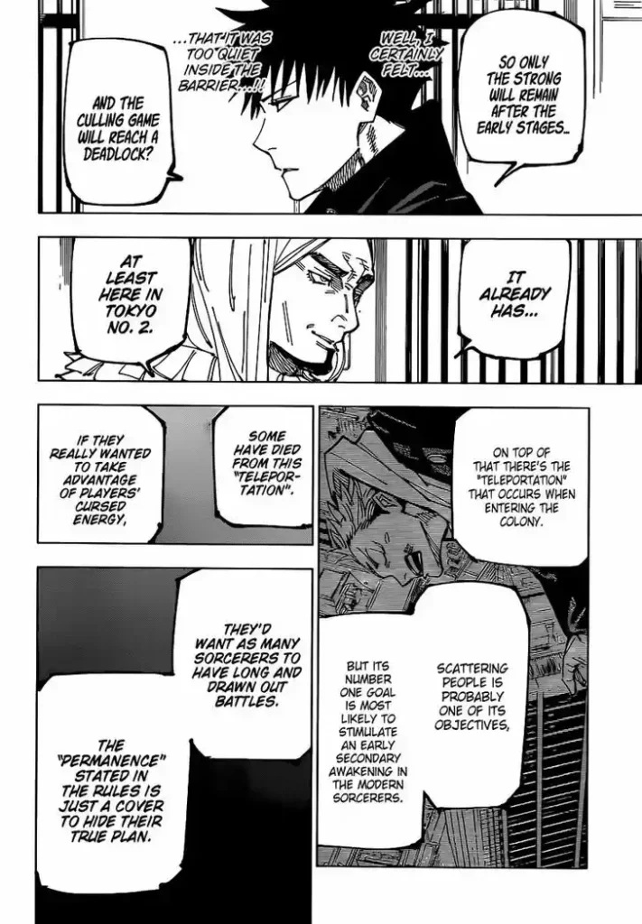 Jujutsu Kaisen Chapter 167