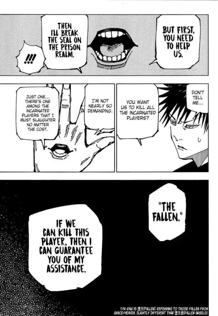 Jujutsu Kaisen Chapter 199