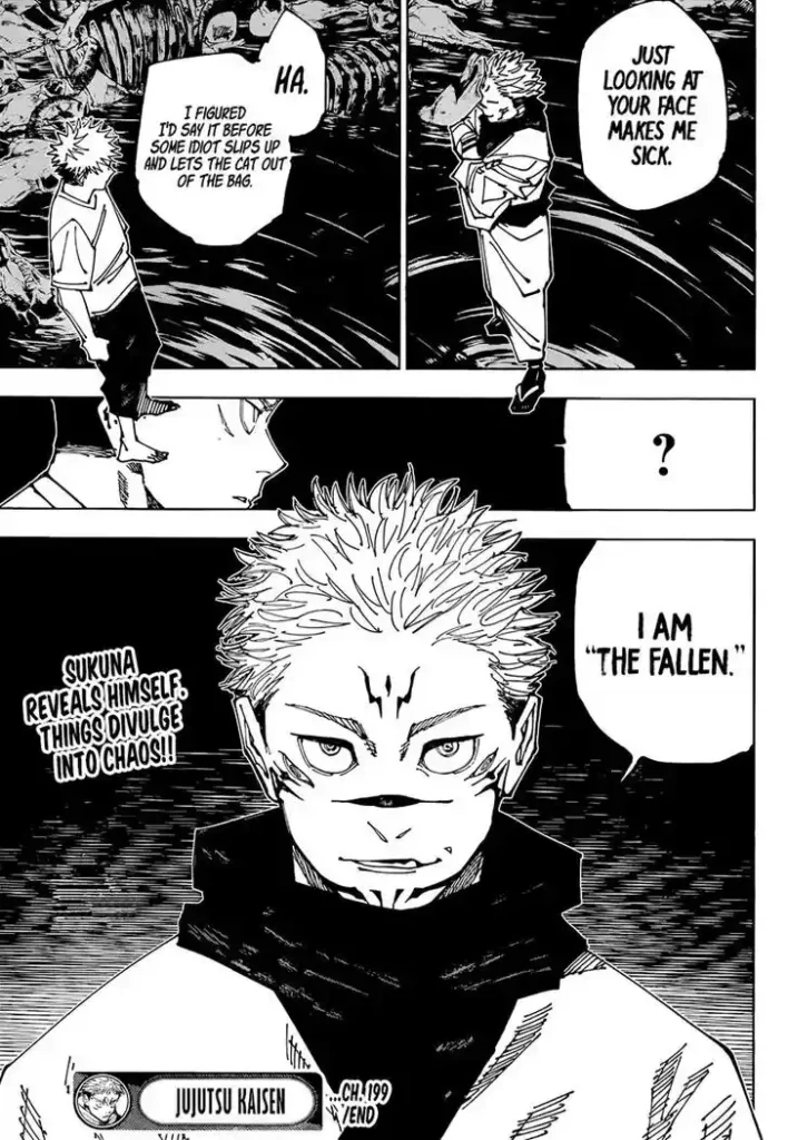 Jujutsu Kaisen Chapter 199